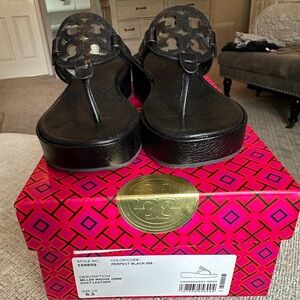 Tory Burch Black Sandals